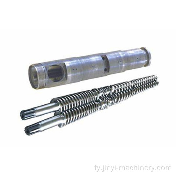 Nitride konyske Twin Screw Barrel foar Davis Standert